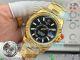 PPM Swiss Clone Rolex Gain Weight Sky-Dweller Yellow Gold Blackface Oyster Watch (2)_th.jpg